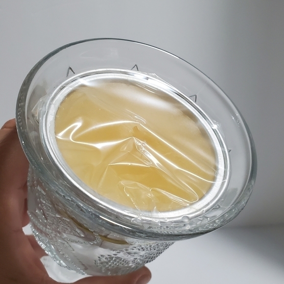 NIB vintage Avon 1978 Heart & Diamond Fostoria Loving Cup scented Candle holder - Picture 11 of 14